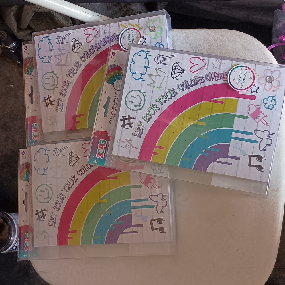 THREE CHERRS FOR GRILS JOURNAL AND PEN Bondle Of 3